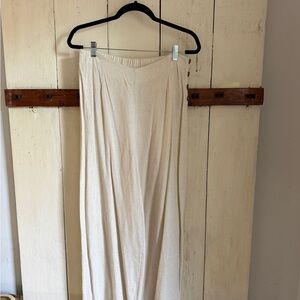Sienna Sky Cream Maxi Skirt